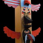 Artkids Atelier, activités arts plastiques pour enfants 2018 / 2019 totem indien