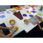 activités pour enfants arts plastiques créativité paris 75007 chine estampage